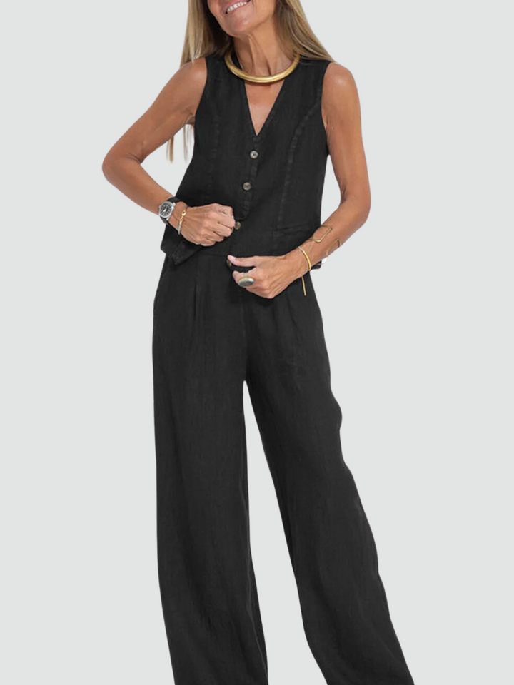 The Freya Vest and Trouser Set