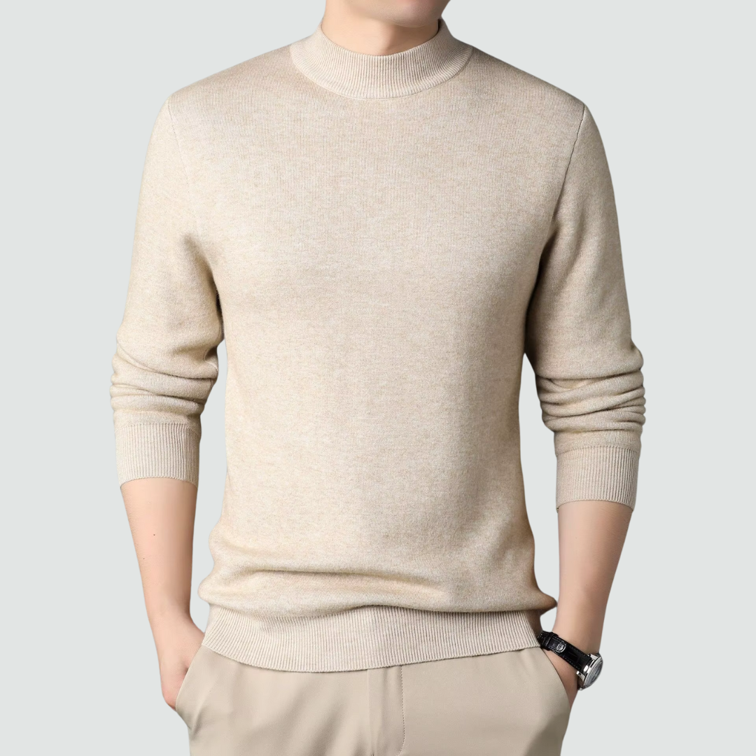 Dareen - Pure Cashmere Turtleneck Sweater