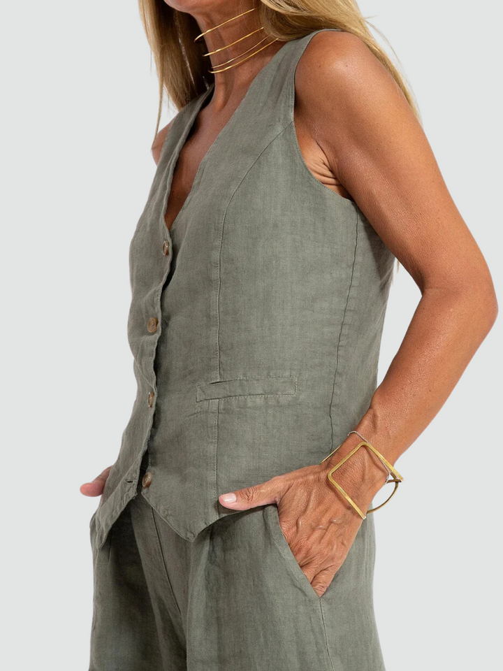 The Freya Vest and Trouser Set