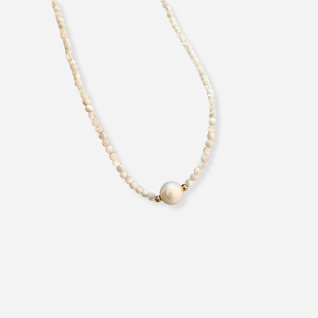 Diora™ | Elegant Pearl Necklace