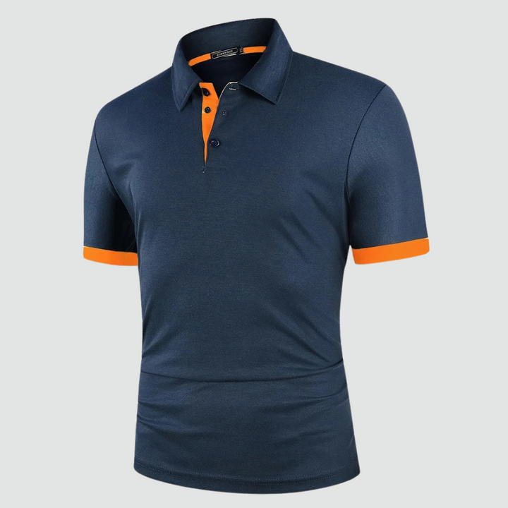 Kian - Contrast Trim Polo Shirt