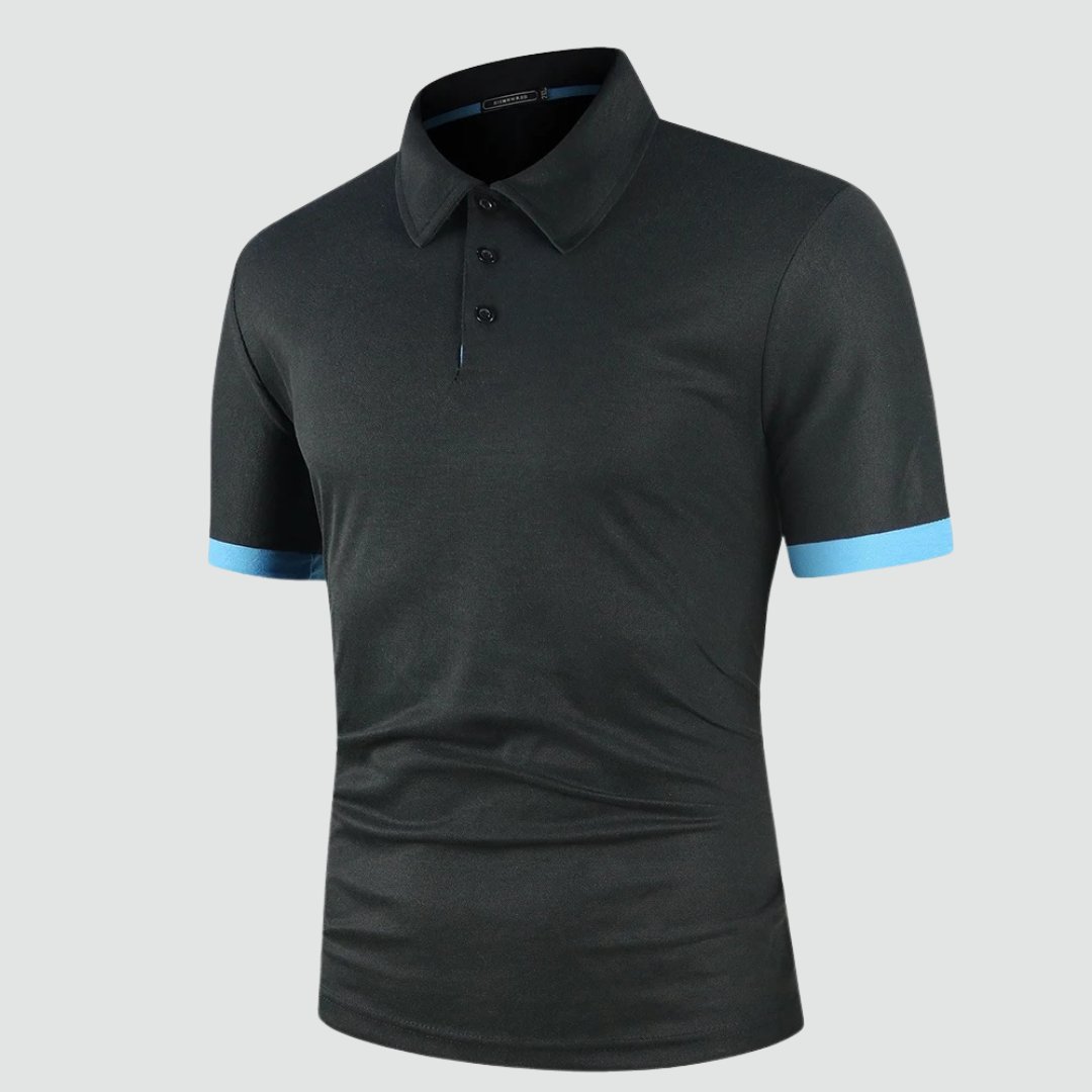 Kian - Contrast Trim Polo Shirt