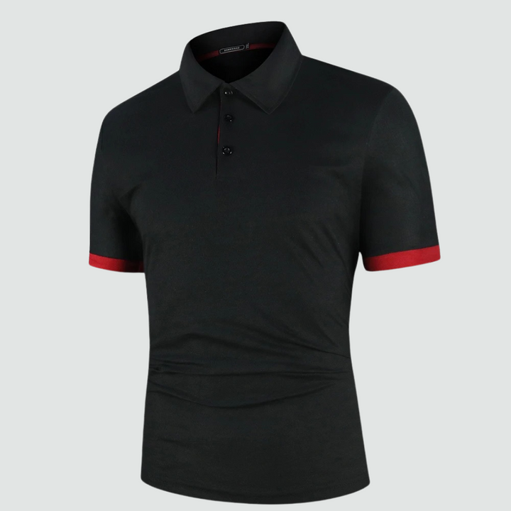 Kian - Contrast Trim Polo Shirt