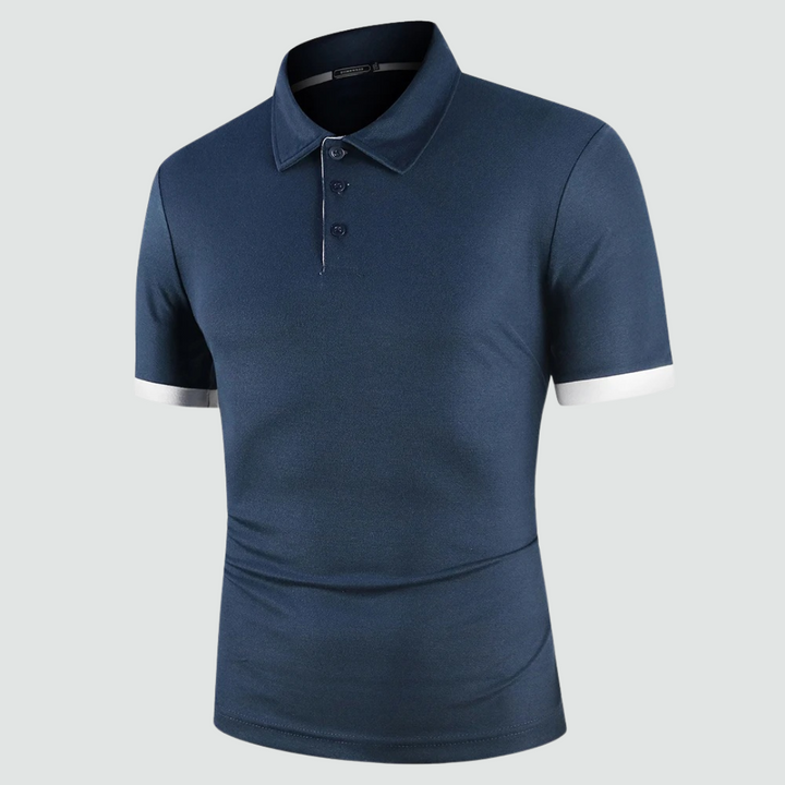 Kian - Contrast Trim Polo Shirt