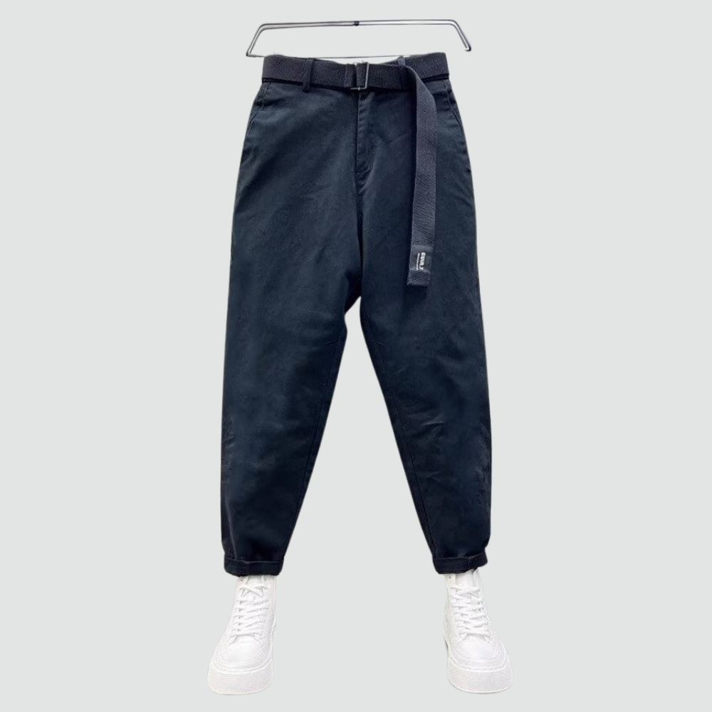 The Valerio Casual Pants with Belt