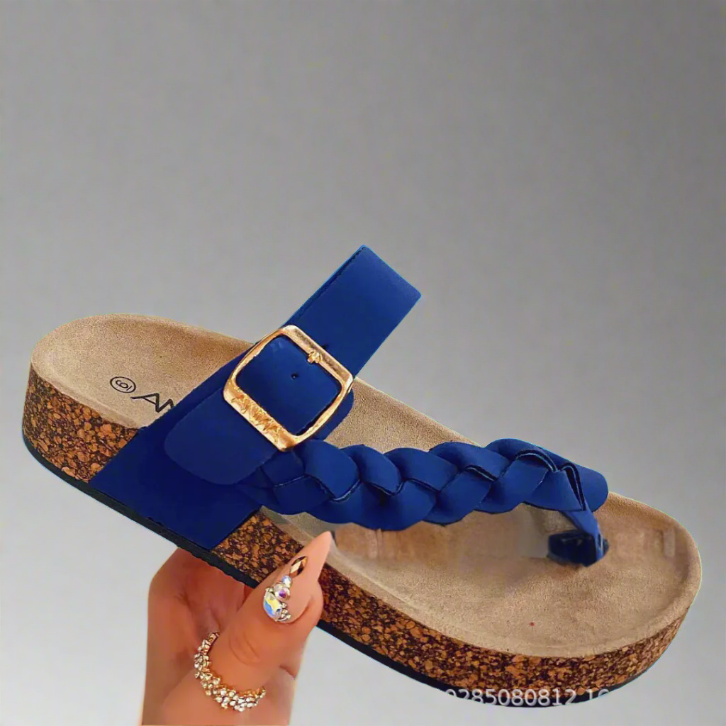 Josepha | Comfortable Leather Slippers Made from High-Quality Material for Summer