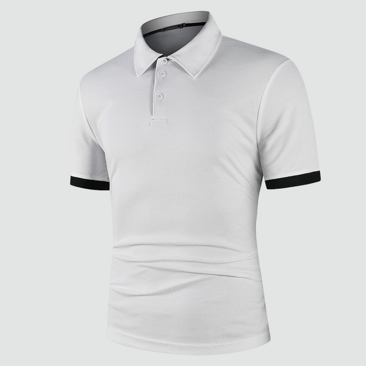 Kian - Contrast Trim Polo Shirt