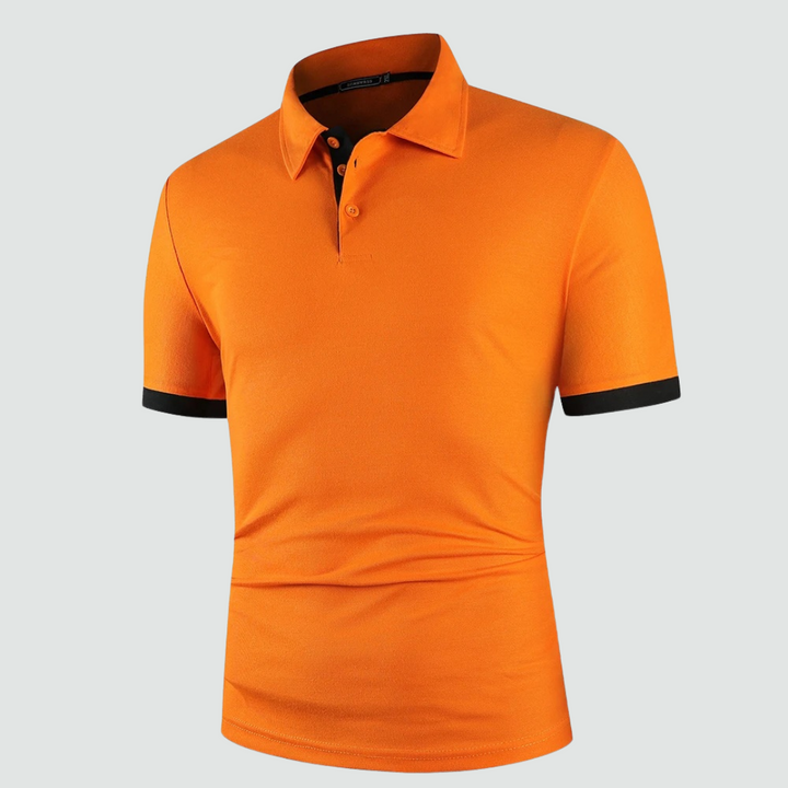 Kian - Contrast Trim Polo Shirt