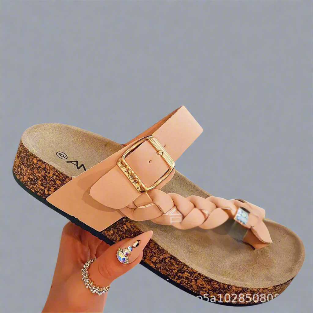 Josepha | Comfortable Leather Slippers Made from High-Quality Material for Summer