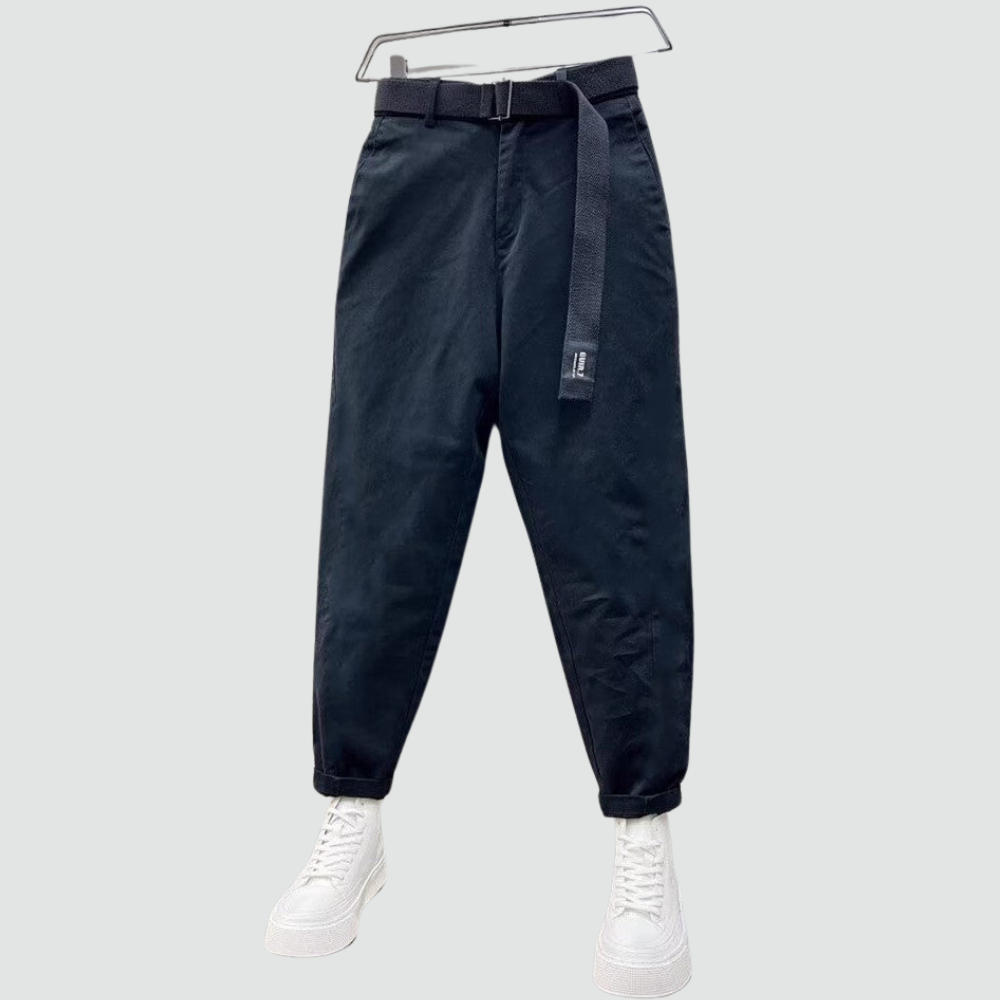 The Valerio Casual Pants with Belt