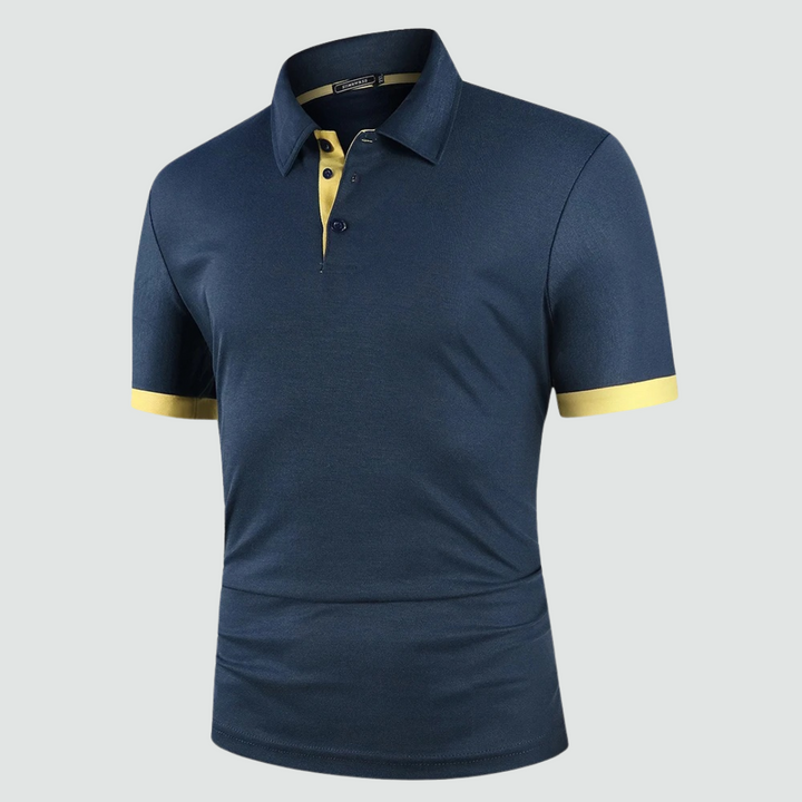 Kian - Contrast Trim Polo Shirt