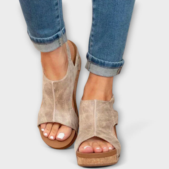 Lina - Orthopedic Shoes with Wedge Heel