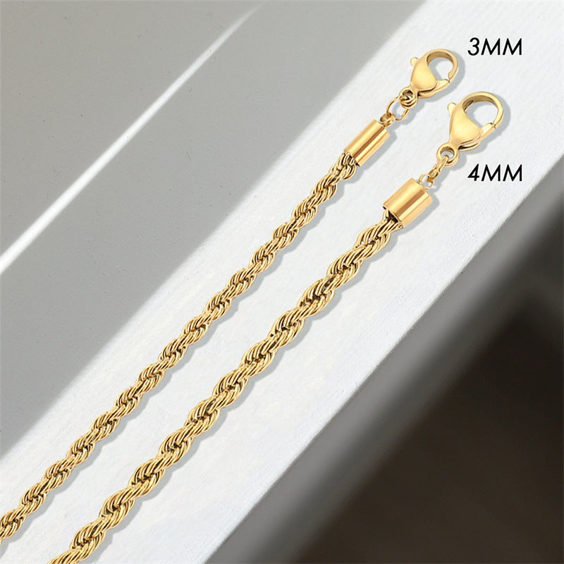 Riza™ | Rope-Shaped Necklace