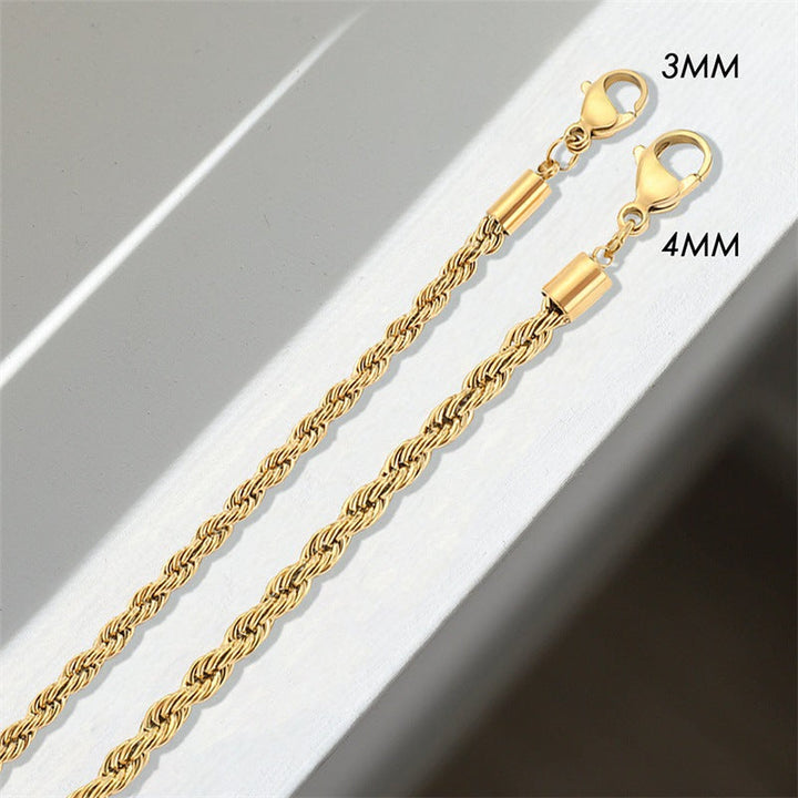 Riza™ | Rope-Shaped Necklace