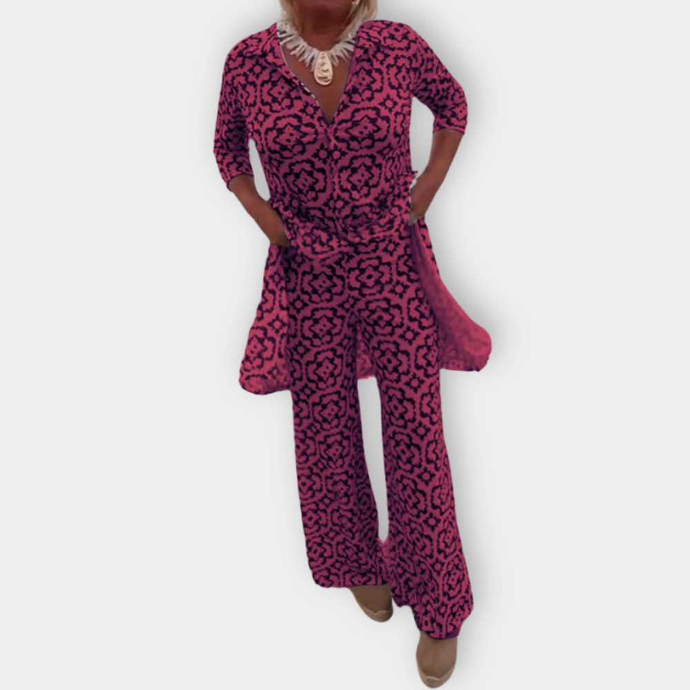 Sofiah - Printed 2-Piece Set