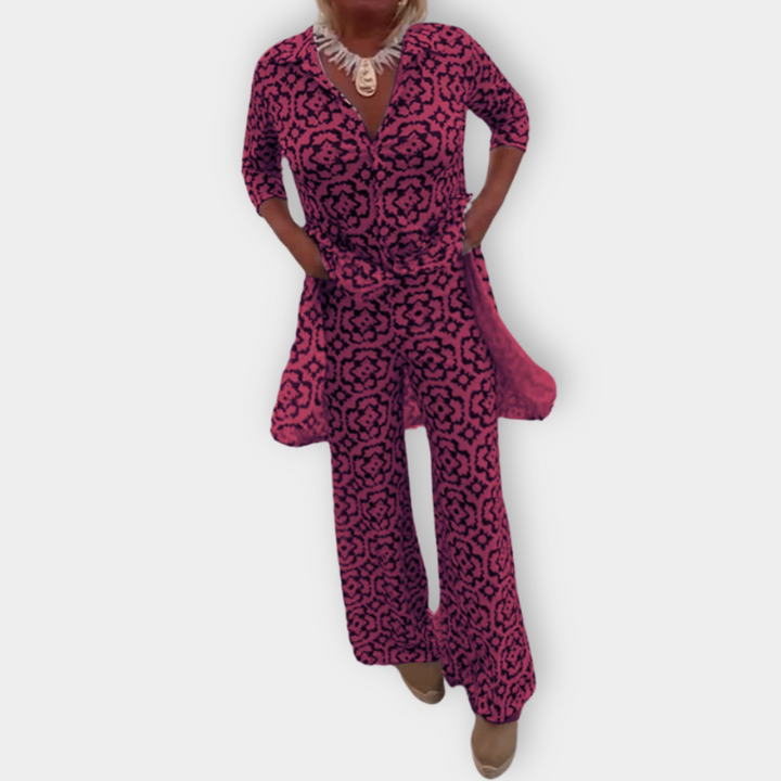 Sofiah - Printed 2-Piece Set