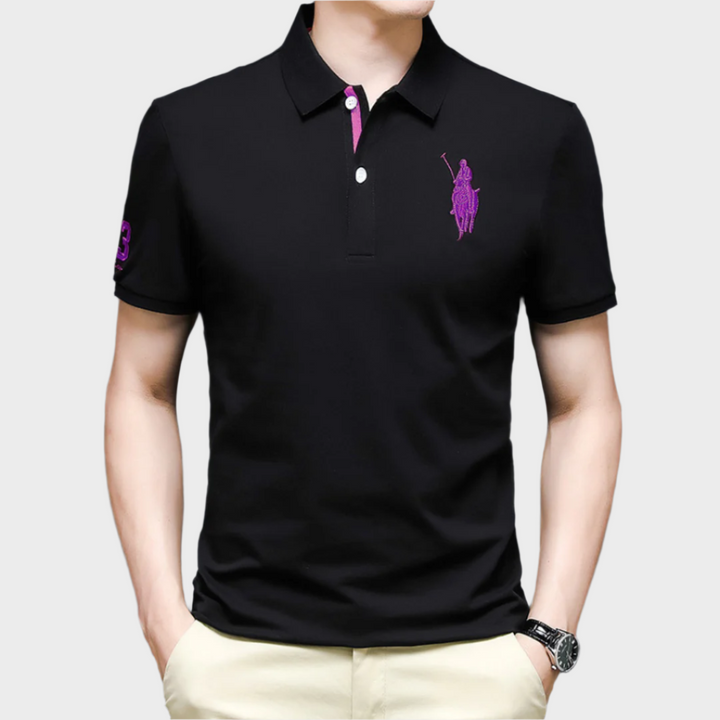 RALPH | ELEGANT POLO WITH EMBROIDERY
