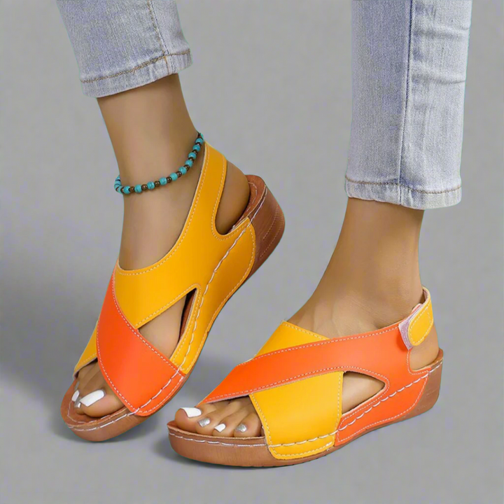 Sonnhild | Handmade Premium Sandals in Navy Blue