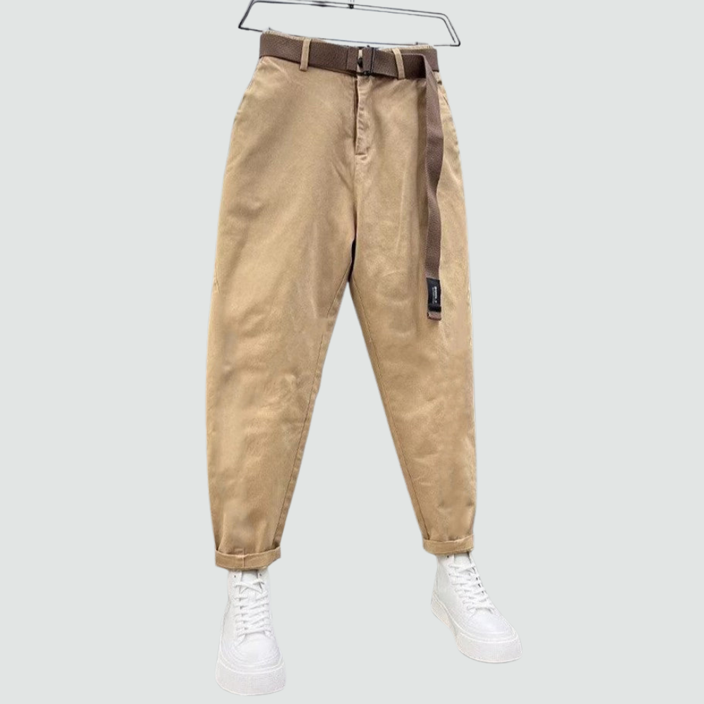 The Valerio Casual Pants with Belt