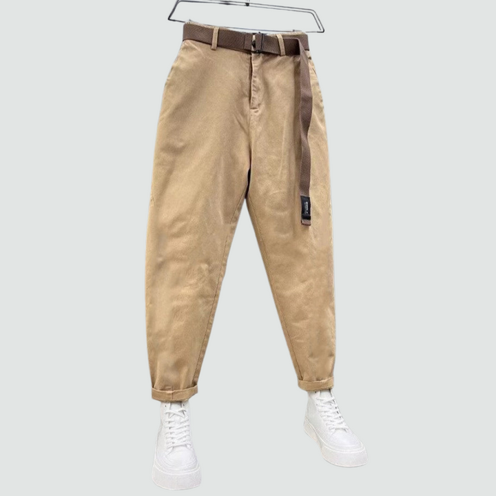 The Valerio Casual Pants with Belt