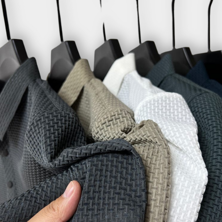 Luxe - Textured Polo Shirt