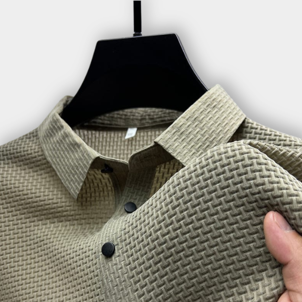 Luxe - Textured Polo Shirt