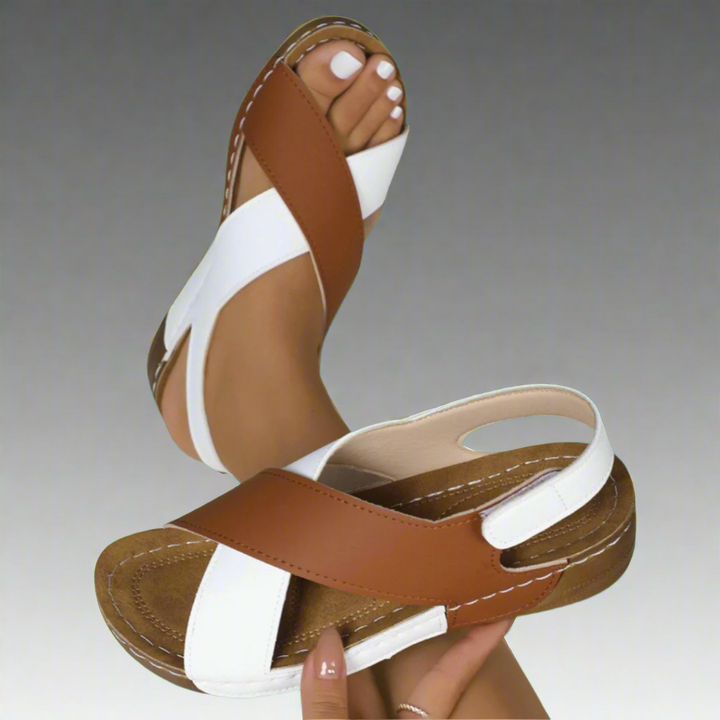Sonnhild | Handmade Premium Sandals in Navy Blue