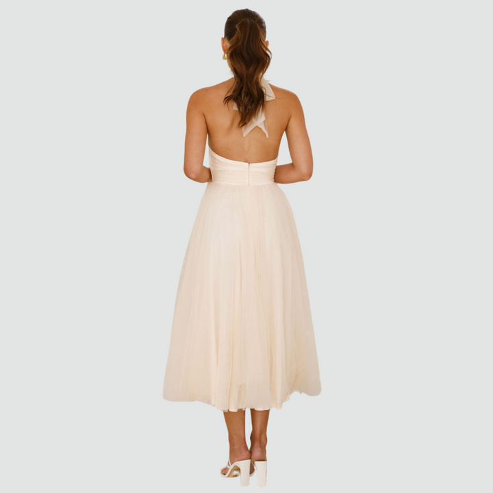 Aria - Turtleneck Trendy Dress