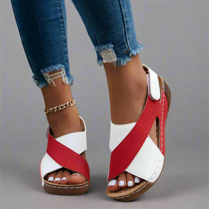 Sonnhild | Handmade Premium Sandals in Navy Blue