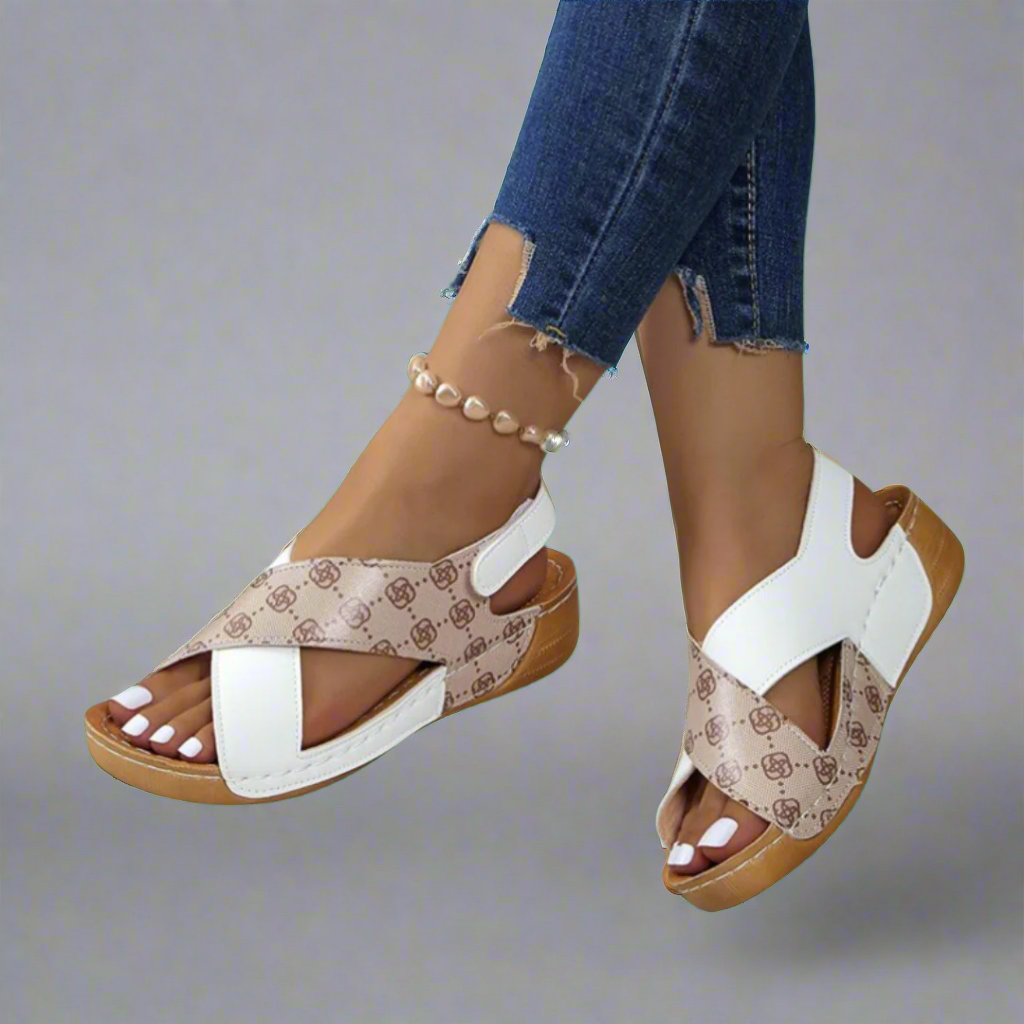 Sonnhild | Handmade Premium Sandals in Navy Blue