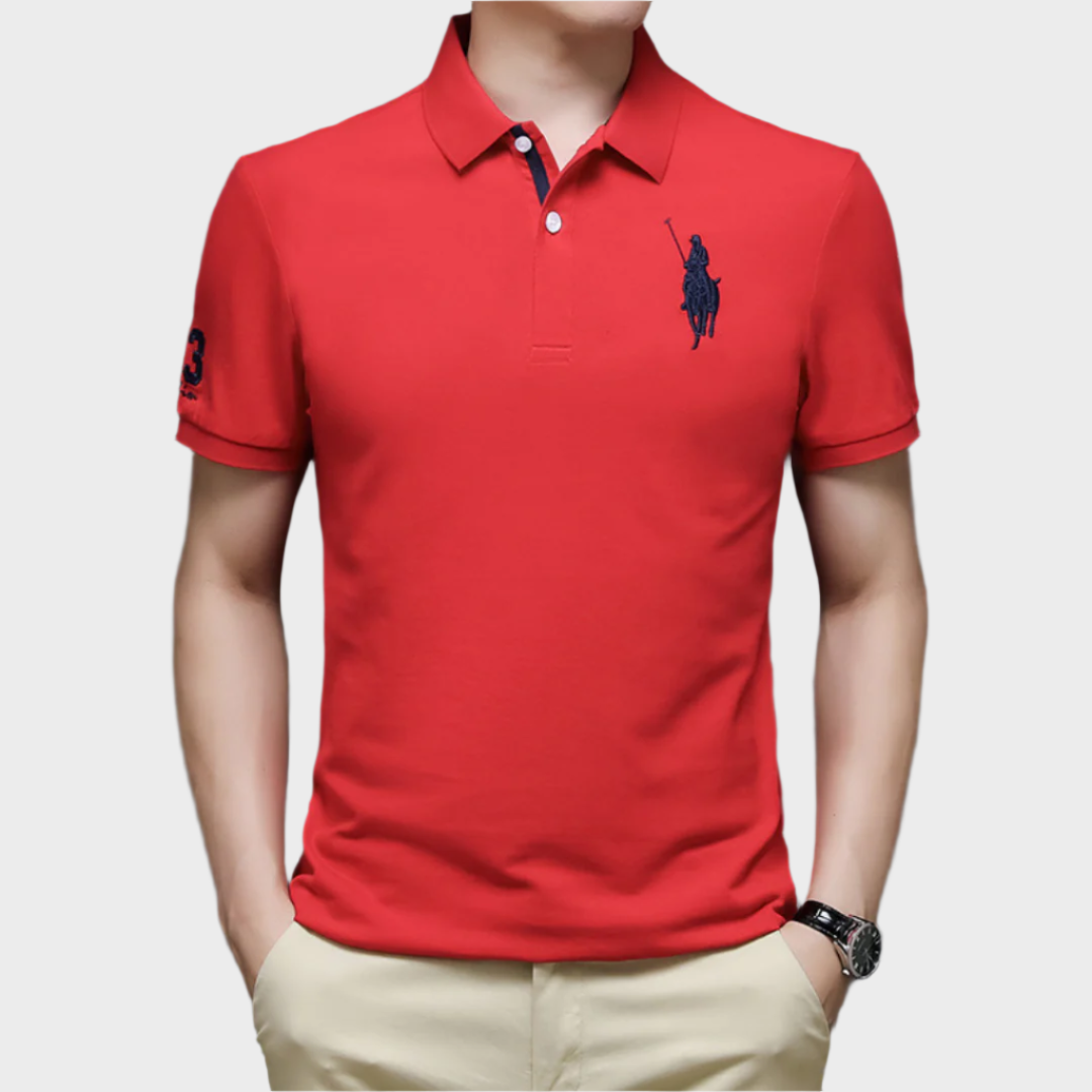 RALPH | ELEGANT POLO WITH EMBROIDERY