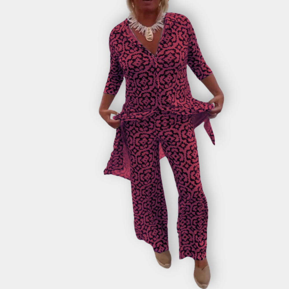 Sofiah - Printed 2-Piece Set