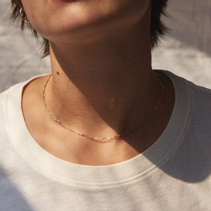 Ledia™ | Paperclip Chain Necklace
