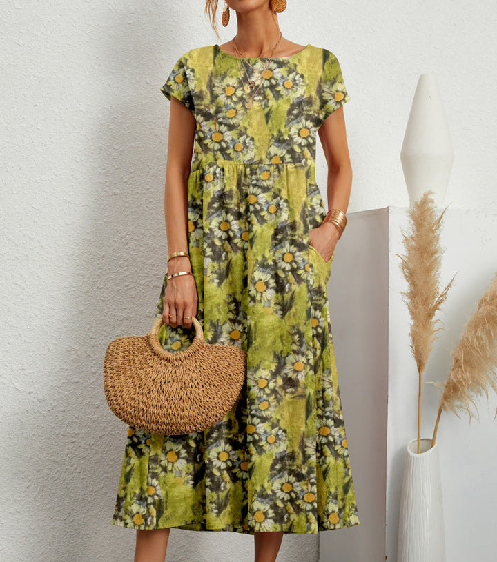 Rosela - Boho Midi Dress