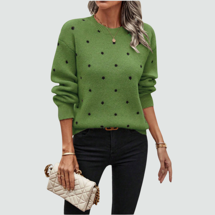 Patricia - Playful Knit Sweater