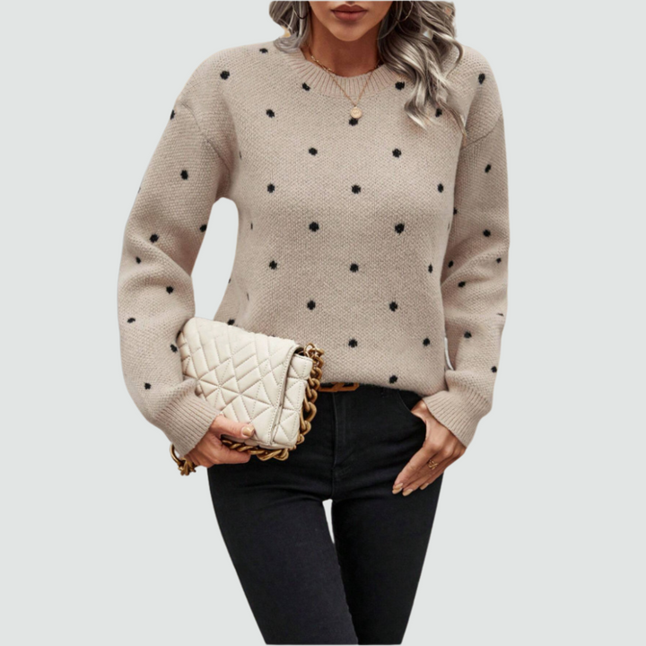 Patricia - Playful Knit Sweater