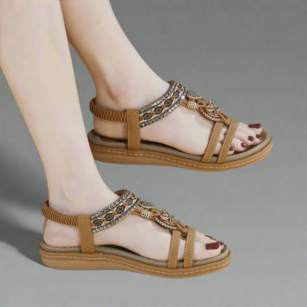 Felicitas | Handmade Boho Sandals Made from Premium Material