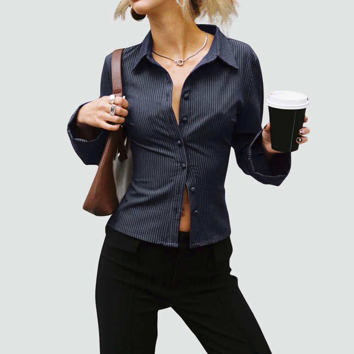 Eva - The Elegant Retro Blouse