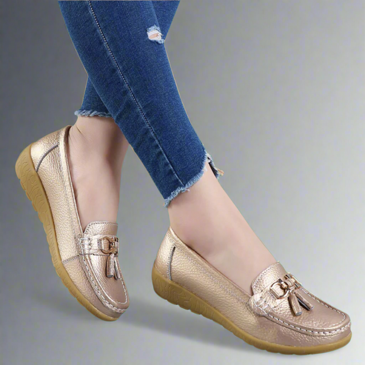 Answina | Orthopedic Half Shoes Made of Premium Leather