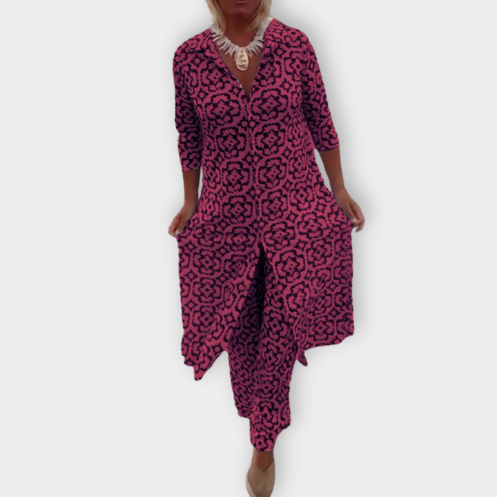 Sofiah - Printed 2-Piece Set