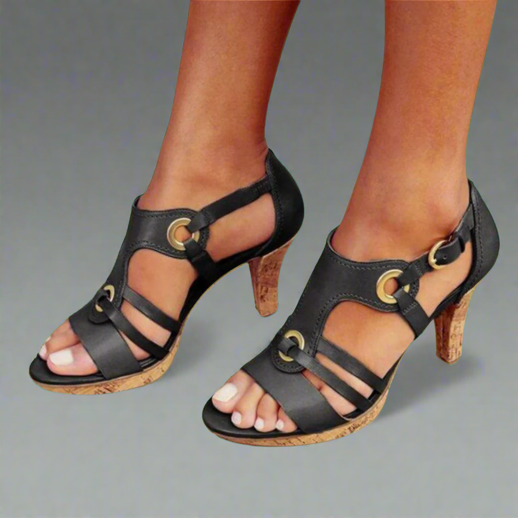 Wiebke | Romantic Open-Toe Sandals – Comfortable and Stylish