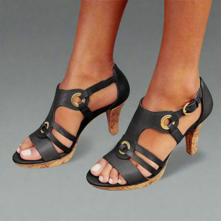 Wiebke | Romantic Open-Toe Sandals – Comfortable and Stylish