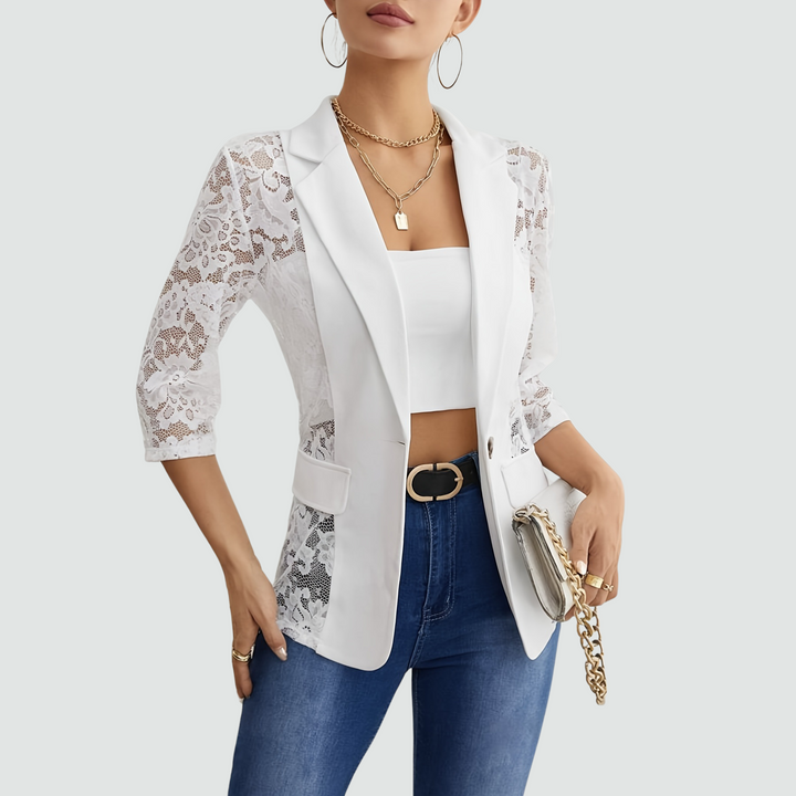 Betha - Lace Blazer