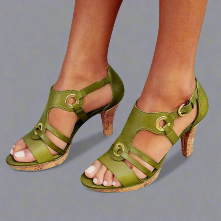 Wiebke | Romantic Open-Toe Sandals – Comfortable and Stylish