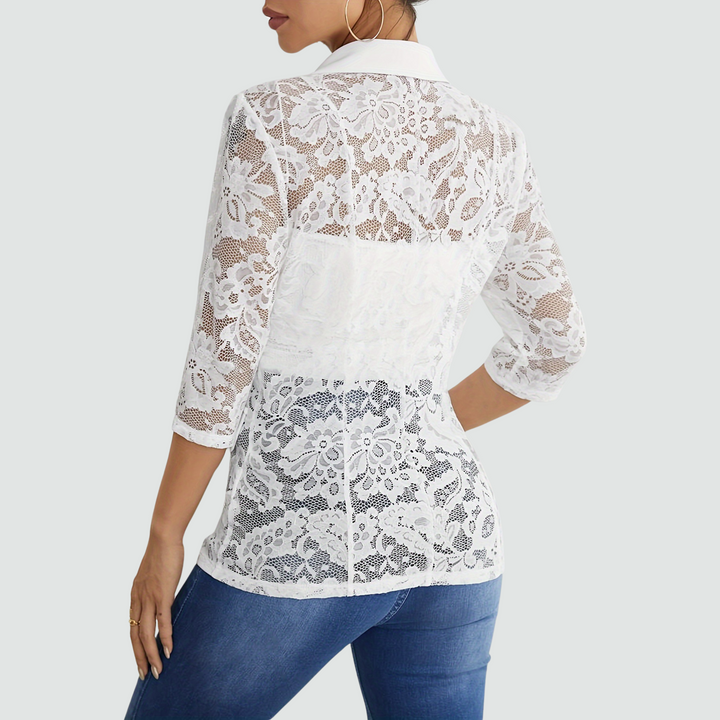 Betha - Lace Blazer
