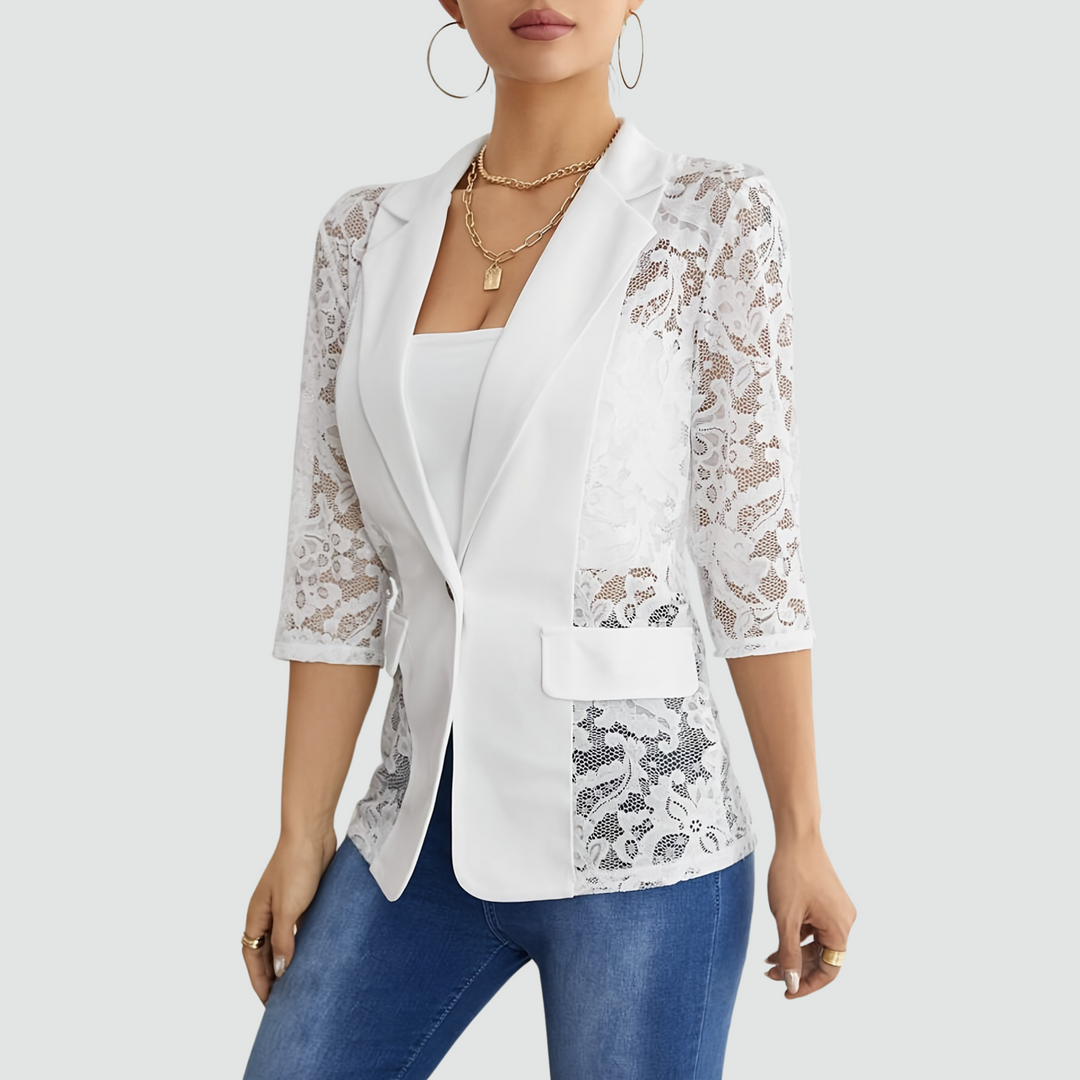 Betha - Lace Blazer