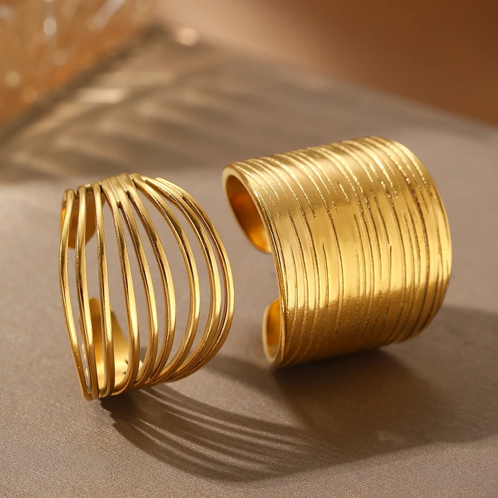 The Journey Adjustable Minimalist Opening Ring