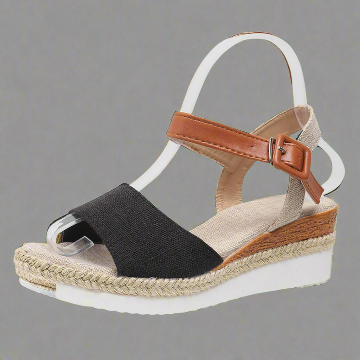 Almuth | Comfortable Wedge Sandals for Women – Elegant Summer Look