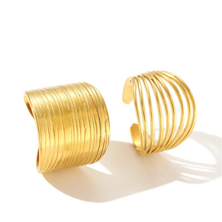 The Journey Adjustable Minimalist Opening Ring