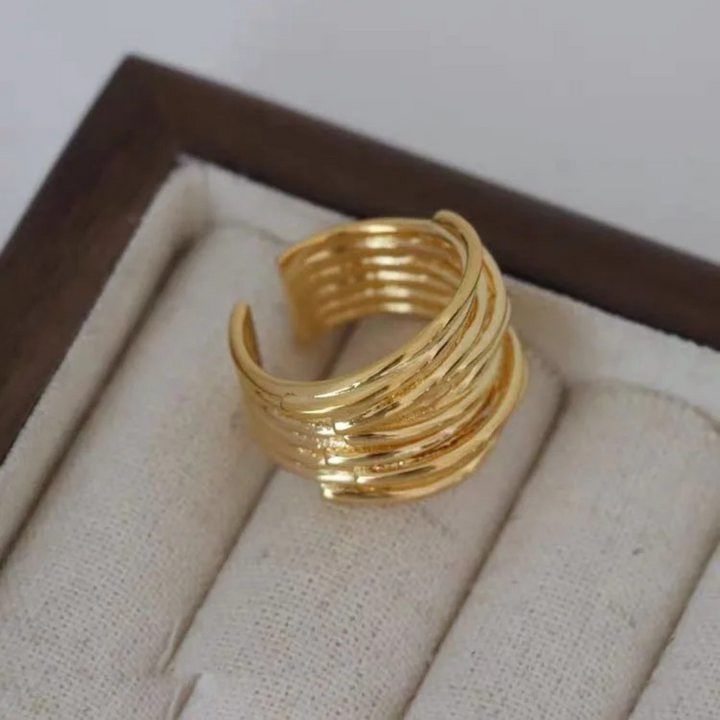 The Calla Adjustable Sterling Finger Ring